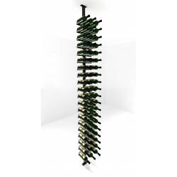 VintageView Kit de poteaux Vino Rails Simple Face - 60 bouteilles - Image principale