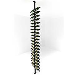 VintageView Kit de poteaux Vino Rails Double Face - 40 bouteilles - Image principale