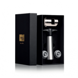 VacuVin Coffret Édition Limitée - Conservateur de vin et bouchon à champagne en acier inoxydable - Image 2