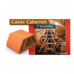 Bouyer Leroux Structure Casier à bouteille en Terre Cuite, Cabernet, réf.2805 - Image 2