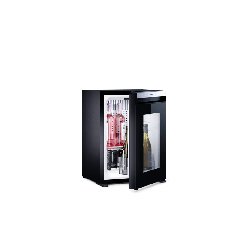 Dometic Minibar à absorption 30L, porte vitrée - HiPro Evolution A30G2 R2 3G - gonds à droite