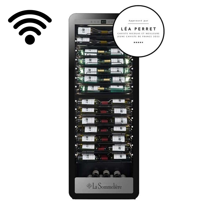 La Sommelière Cave de vieillissement double zone APOGEE185DZPRO - 184 Bouteilles