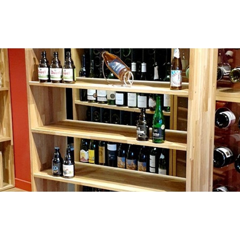 Casiers Chêne ETAGERE BIERES 560