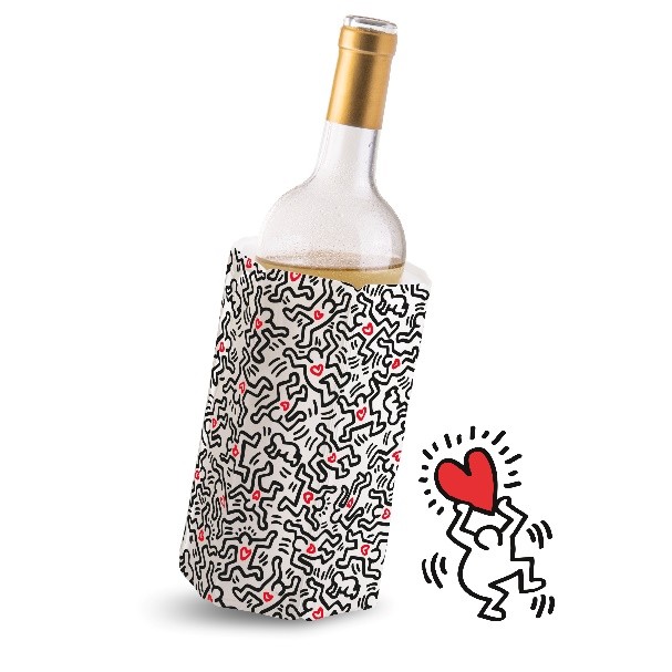 VacuVin Active Cooler Wine Keith Haring - Rafraîchisseur à vin Keith Haring