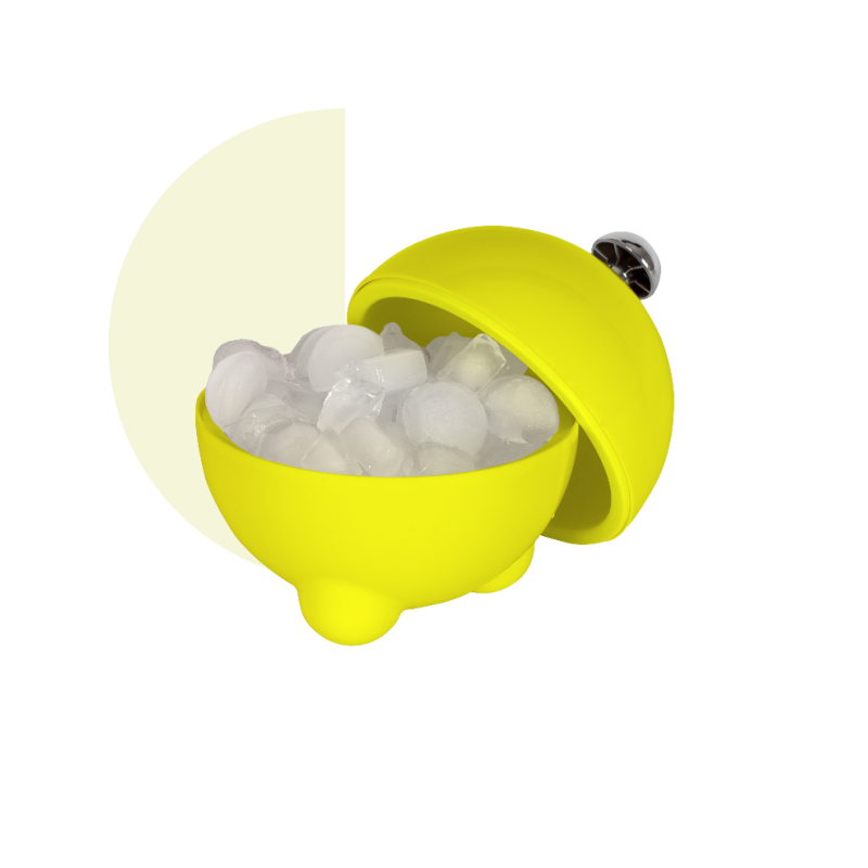 LaBoul Seau à glace IceBoul Jaune