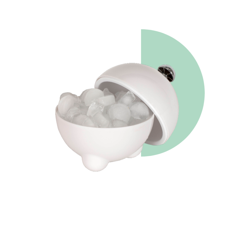 LaBoul Seau à glace IceBoul Blanc