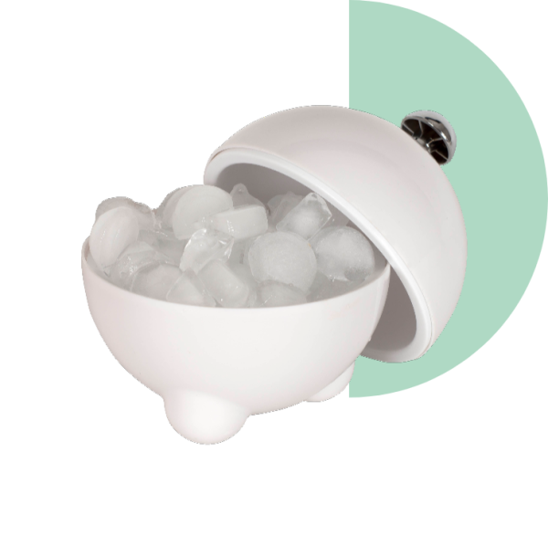 LaBoul Seau à glace IceBoul Blanc