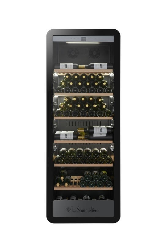 La Sommelière Cave de vieillissement APOGEE255PVN 254 Bouteilles, porte vitrée