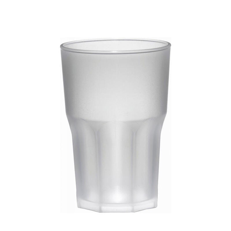 GIONA Verre Granity 40 cl. Givre translucide
