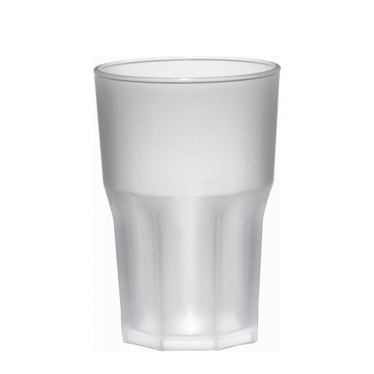 GIONA Verre Granity 40 cl. Givre translucide