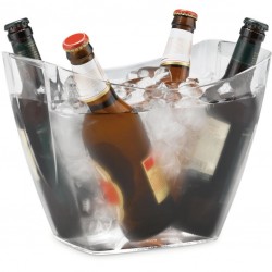GIONA Seau à glace Hispana 1-2 bouteilles Transparent - Image 2