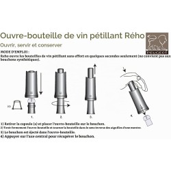 Peugeot Tire-Bouchon Rého pour Vin Effervescent - Image principale