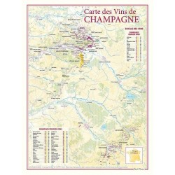 Benoit France Editions Carte Des Vins De Champagne