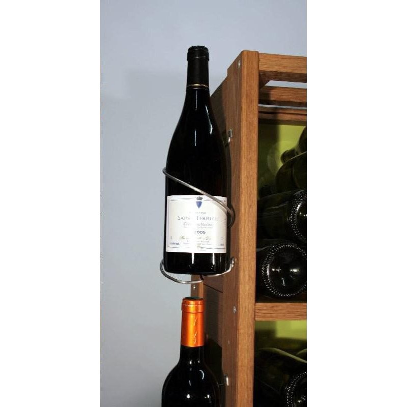 Casiers Chêne Porte-bouteille spirale