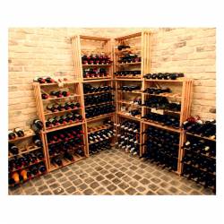Modulocube Casiers de rangement de bouteilles de vin en hêtre massif - Image 6