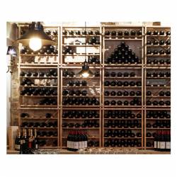 Modulocube Casiers de rangement de bouteilles de vin en hêtre massif - Image 7